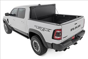 Hard Tri-Fold Flip Up Bed Cover 6 Foot 4 Inch Ram 1500 (19-26)/1500 TRX (21-24) Rough Country