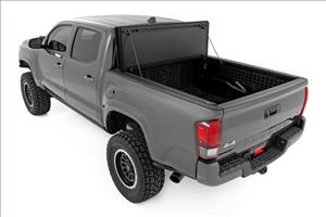 Hard Tri-Fold Flip Up Bed Cover 5 Foot Bed Toyota Tacoma 2WD/4WD (2005-2015) Rough Country