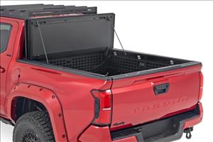Hard Tri-Fold Flip Up Bed Cover 5 Foot Bed Toyota Tacoma 2WD/4WD (2024-2026) Rough Country