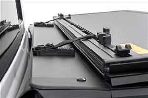 Hard Tri-Fold Flip Up Bed Cover 5 Foot 7 Inch Toyota Tundra 2WD/4WD (2022-2026) Rough Country
