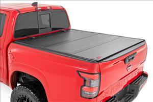 Hard Tri-Fold Flip Up Bed Cover 5 Foot Bed Nissan Frontier 2WD/4WD (22-26) Rough Country