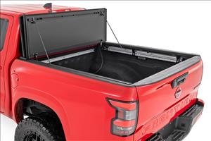 Hard Tri-Fold Flip Up Bed Cover 5 Foot Bed Nissan Frontier 2WD/4WD (22-26) Rough Country