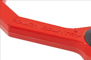 Red Upper Control Arms 3.5 Inch Lift Ford Ranger 4WD (2024-2025) Rough Country