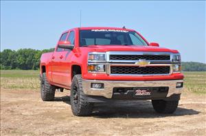 N3 Leveling Struts 2 Inch Loaded Strut Silverado/Sierra 1500 Truck & SUV (07-14) Rough Country