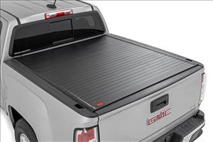 Hard Roll Up Bed Cover 5 Foot Bed Chevy/GMC Canyon/Colorado 2WD/4WD (15-22) Rough Country