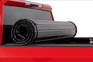 Hard Roll Up Bed Cover 5 Foot 10 Inch Bed Chevy/GMC Sierra 1500 (19-26)/Silverado 1500 (19-26) Rough Country