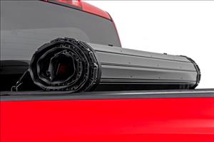 Hard Roll Up Bed Cover 5 Foot 9 Inch Bed Silverado/Sierra 1500 (14-18 & Classic) Rough Country