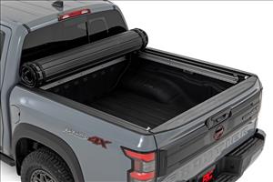 Hard Roll Up Bed Cover 5 Foot Bed Nissan Frontier 2WD/4WD (2022-2026) Rough Country