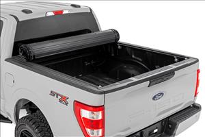 Hard Roll Up Bed Cover 5 Foot 7 Inch Bed Ford F-150 (15-26)/F-150 Lightning (22-26) Rough Country