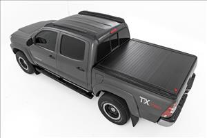 Hard Roll Up Bed Cover 5 Foot Bed Toyota Tacoma 2WD/4WD (2005-2015) Rough Country