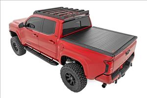 Hard Roll Up Bed Cover 5 Foot Bed Toyota Tacoma 2WD/4WD (2024-2026) Rough Country