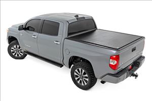 Hard Roll Up Bed Cover 5 Foot 7 Inch Bed Toyota Tundra 2WD/4WD (2007-2021) Rough Country