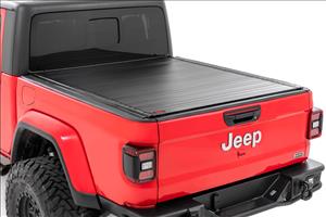 Hard Roll Up Bed Cover 5 Foot Bed Jeep Gladiator JT 4WD (2020-2025) Rough Country
