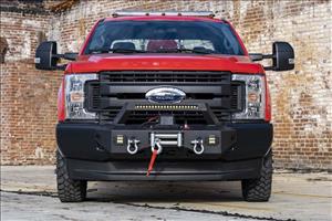 EXO Winch Mount Kit Ford F-250/F-350 Super Duty 2WD/4WD (2017-2020) Rough Country