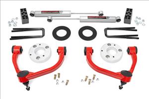 3 Inch Lift Kit Red Ford F-150 4WD (2009-2013) Rough Country