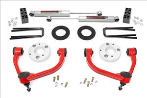 3 Inch Lift Kit Red Ford F-150 4WD (2014-2020) Rough Country