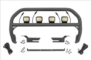 Nudge Bar 3 Inch Osram Wide Angle Led (x4) 21-22 Ford Bronco 4WD Rough Country