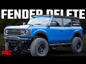 Fender Flare Delete 21-22 Ford Bronco 4WD Rough Country