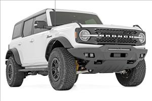 Front Bumper Modular Full Wings Amber DRL Ford Bronco 4WD (2021-2025) Rough Country