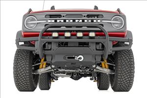 Nudge Bar 20 Inch Chrome Single Row LED OE Modular Steel Ford Bronco (21-25) Rough Country