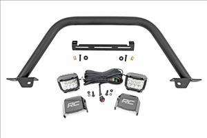 Safari Bar 3 Inch OSRAM (Pair) Wide OE Modular Steel Ford Bronco (21-25) Rough Country