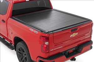 Powered Retractable Bed Cover 5 Foot 10 Inch Bed Chevy/GMC Sierra 1500 (19-26)/Silverado 1500 (19-26) Rough Country