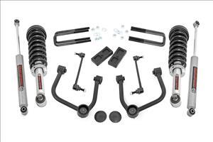 3 Inch Lift Kit N3 Struts Ford Ranger 4WD (2024-2025) Rough Country