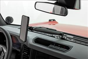 Dash Mount 10 Inch Magnet Mount Kit Ford Bronco 4WD (2021-2025) Rough Country