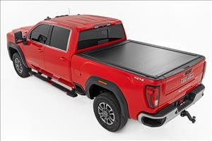 Powered Retractable Bed Cover 6 Foot 9 Inch Bed Silverado/Sierra 2500HD/3500HD (20-26) Rough Country