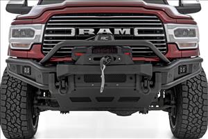 Front Bumper Tubular Winch Mount Ram 2500/3500 2WD/4WD (2019-2026) Rough Country