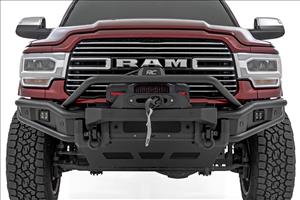 Front Bumper Tubular Winch Mount Ram 2500/3500 2WD/4WD (2019-2026) Rough Country