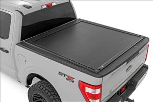 Powered Retractable Bed Cover 5 Foot 7 Inch Bed Ford F-150 (15-26)/F-150 Lightning (22-26) Rough Country