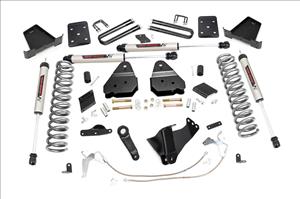 6 Inch Suspension Lift Kit Diesel No Overload Springs w/V2 Shocks 11-14 F-250 4WD Rough Country