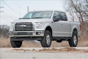 3 Inch Lift Kit Vertex Red Ford F-150 4WD (2014-2020) Rough Country