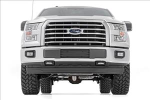 3 Inch Ford Bolt-On Arm Lift Kit w/V2 Shocks 14-20 F-150 4WD Rough Country