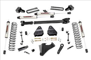 4.5 Inch Inch Ford Suspension Lift Kit w/ V2 Shocks and Front Driveshaft 17-20 F-350 4WD Diesel Dually Rough Country
