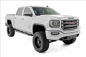 AC2 Running Boards Amber/White Crew Cab Silverado/Sierra 1500 (07-18) Rough Country