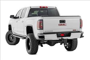 AC2 Running Boards Amber/White Crew Cab Silverado/Sierra 1500 (07-18) Rough Country