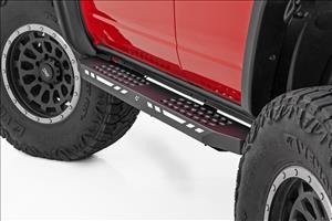 AC2 Running Boards Amber/White 4-Door Ford Bronco 4WD (2021-2025) Rough Country