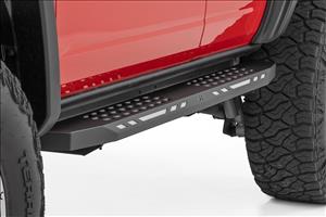 AC2 Running Boards Amber/White 4-Door Ford Bronco 4WD (2021-2025) Rough Country
