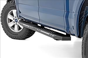 AC2 Running Boards Amber/White Crew Cab Ford F-150/Lightning/F-250/F-350/Raptor (15-26) Rough Country