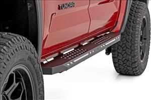 AC2 Running Boards Amber/White CrewMax Toyota Tundra 2WD/4WD (22-26) Rough Country