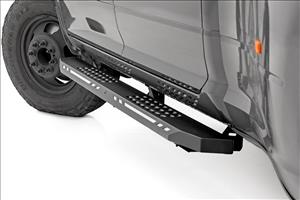 AC2 Running Boards Amber/White Crew Cab Ram 1500/2500/3500 2WD/4WD (2010-2025 & Classic) Rough Country