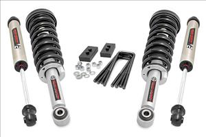 2.0 Inch Ford Leveling Kit w/N3 Struts and V2 Shocks For 2021 F-150 Rough Country