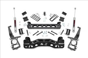 4 Inch Suspension Lift Kit w/N3 Shocks 11-14 F-150 Rough Country
