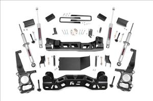4 Inch Suspension Lift Kit Lifted N3 Struts 14 F-150 4WD Rough Country