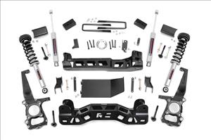 4 Inch Suspension Lift Kit Lifted N3 Struts 11-13 F-150 4WD Rough Country