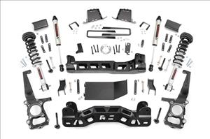 6 Inch Suspension Lift Kit Lifted Struts & V2 Shocks 14 F-150 4WD Rough Country