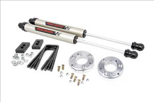 2.0 Inch Ford Leveling Lift Kit w/V2 Shocks For 2021 F-150 Rough Country