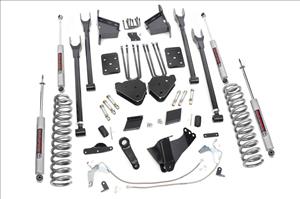 6 Inch Lift Kit 4 Link OVLD Ford F-250 Super Duty 4WD (2015-2016) Rough Country